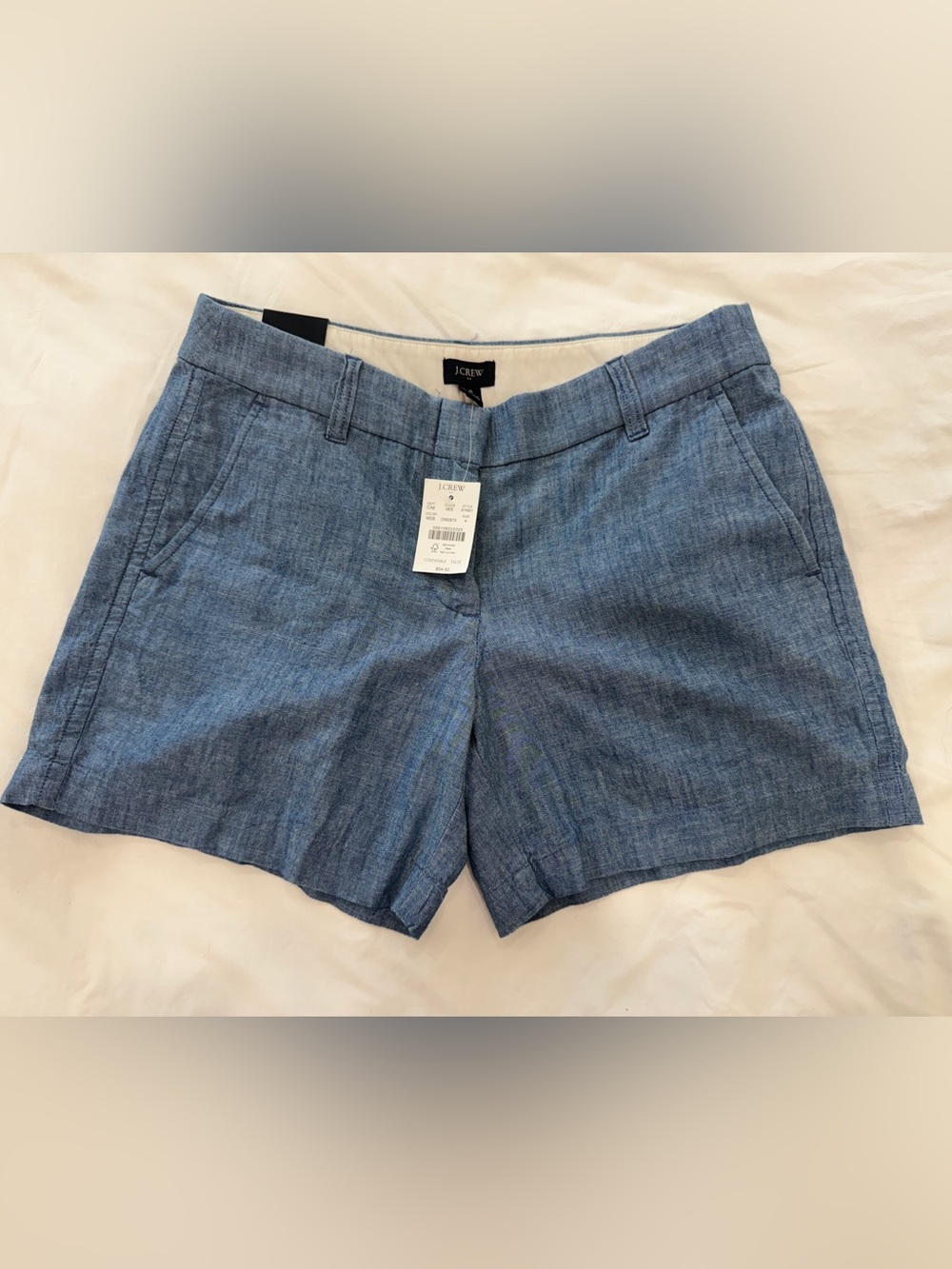 NWT J. Crew Factory Chambray 5” Shorts